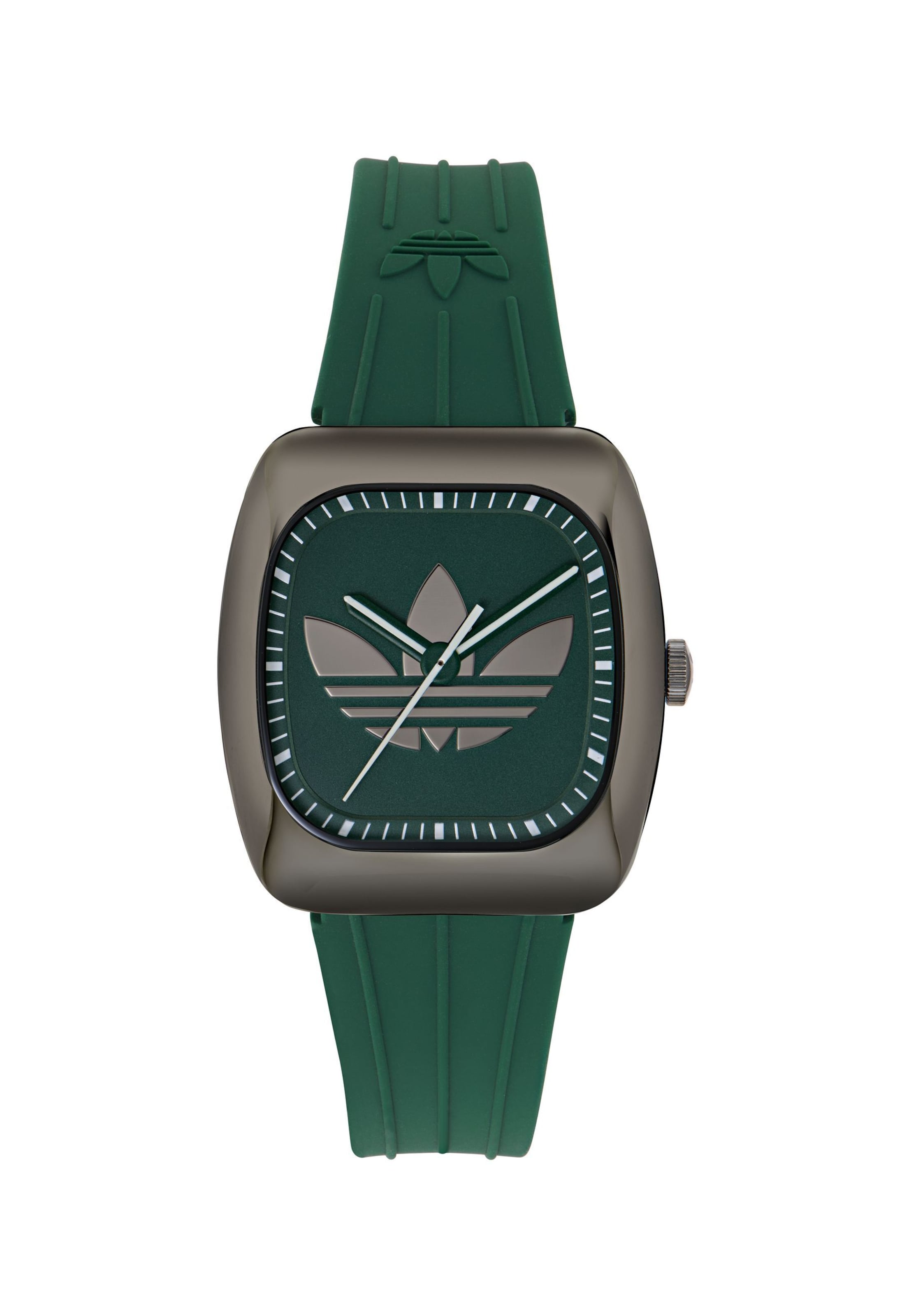 Montre à affichage analogique 'RETRO WAVE ONE' ADIDAS ORIGINALS en vert : devant