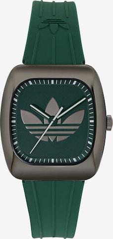 Orologio analogico 'RETRO WAVE ONE' di ADIDAS ORIGINALS in verde: frontale