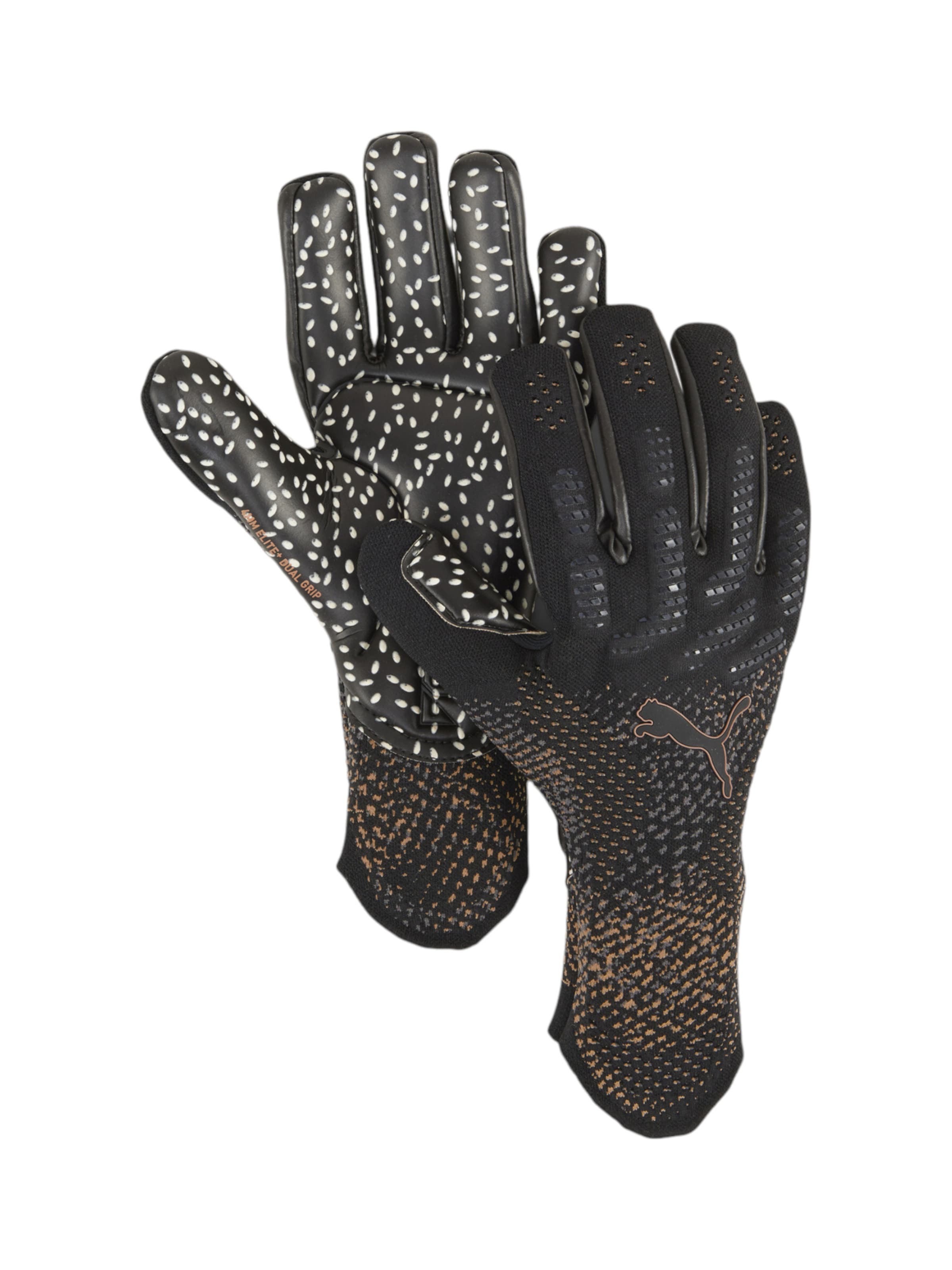 PUMA Sporthandschuhe in Schwarz: Vorderseite