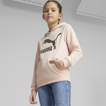 Sweat-shirt PUMA en rose : devant