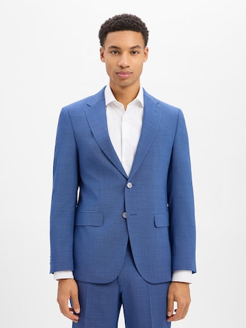 BOSS Regular Fit Sakko 'Jasper' in Blau: Vorderseite