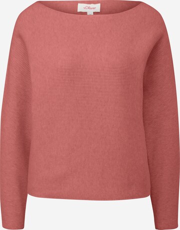 Pull-over s.Oliver en orange : devant