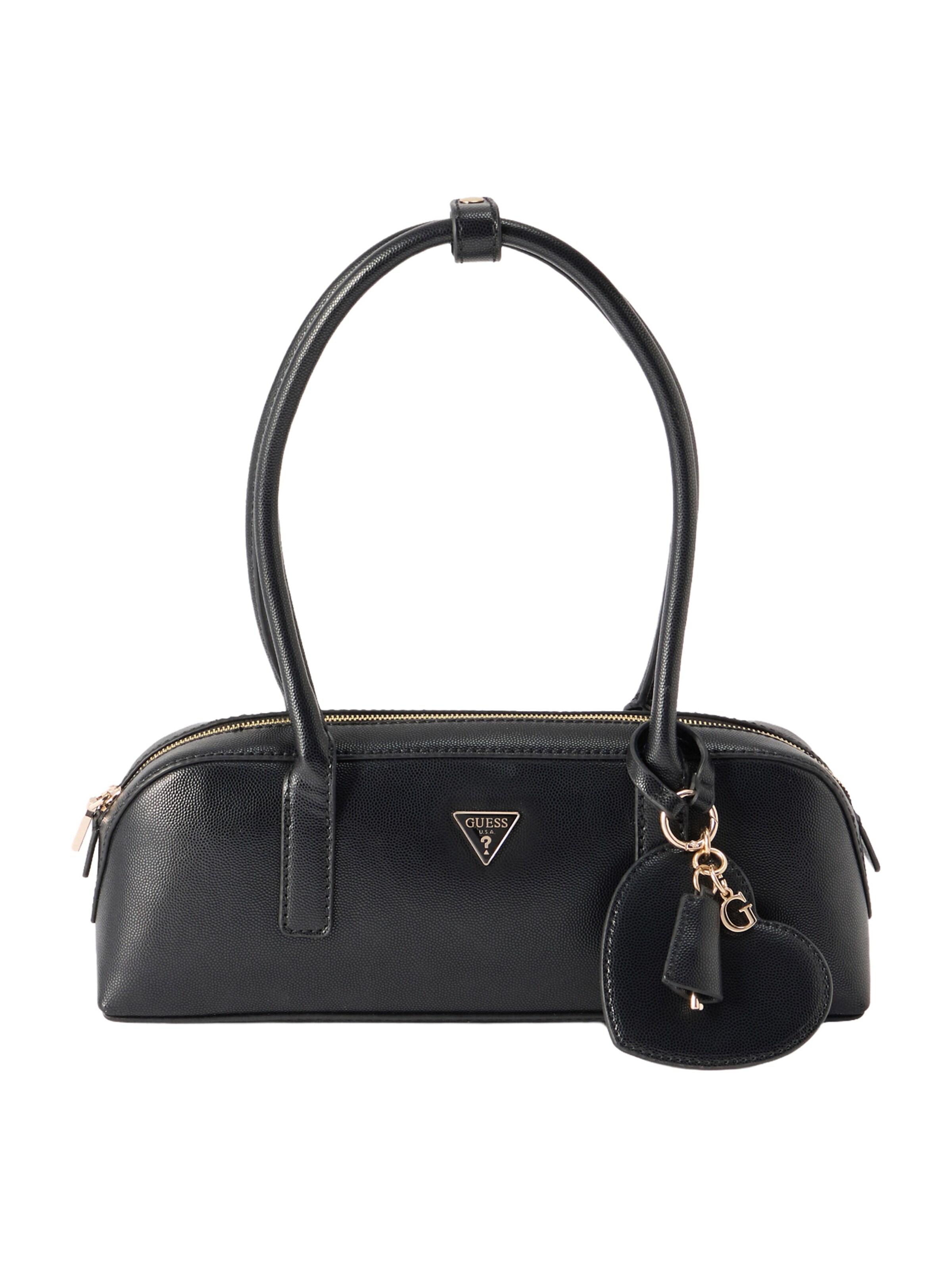 GUESS Olkalaukku 'ISOBEL' värissä musta: etupuoli