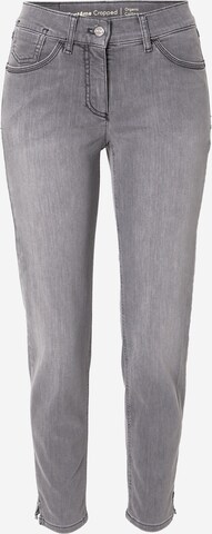 GERRY WEBER Skinny Jeans in Grijs: voorkant