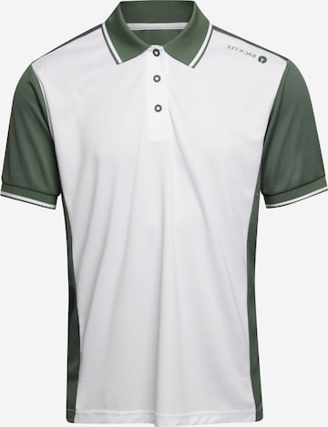 Backtee Performance Shirt 'Mens Dobby' in Green: front