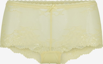 LingaDore Boyshorts in Yellow: front