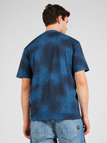 HUGO T-Shirt 'Dengduang' in Blau