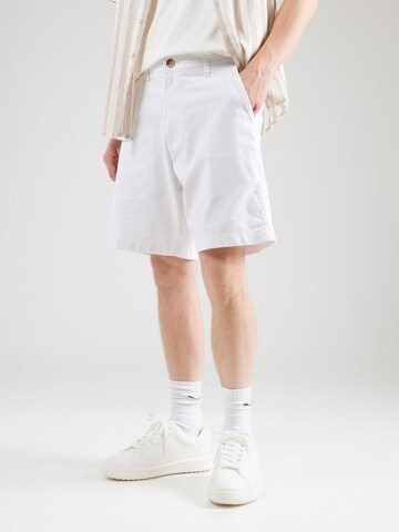 HOLLISTER Loosefit Bukser 'FLEX' i hvid: forside