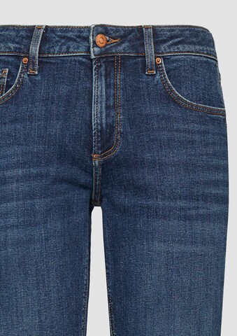 QS Slimfit Jeans 'Catie' i blå