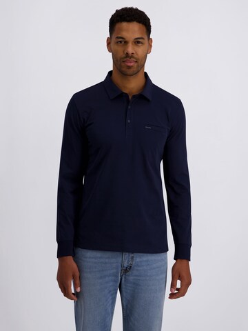 PIERRE CARDIN Shirt in Blauw: voorkant