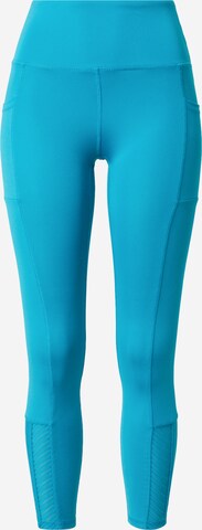 Bally Skinny Sportbroek in Blauw: voorkant