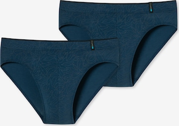 SCHIESSER Slip ' Long Life Soft ' in Blauw: voorkant