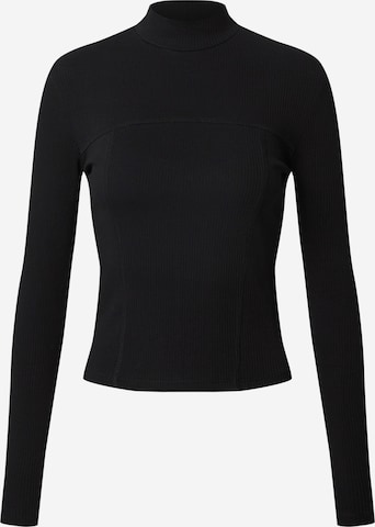 Tricou 'Disa' de la Gina Tricot pe negru: față