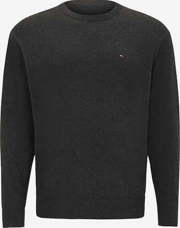 Pull-over Tommy Hilfiger Big & Tall en gris : devant