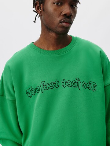 ABOUT YOU x Kingsley Coman Sweatshirt 'Jakob' in Green