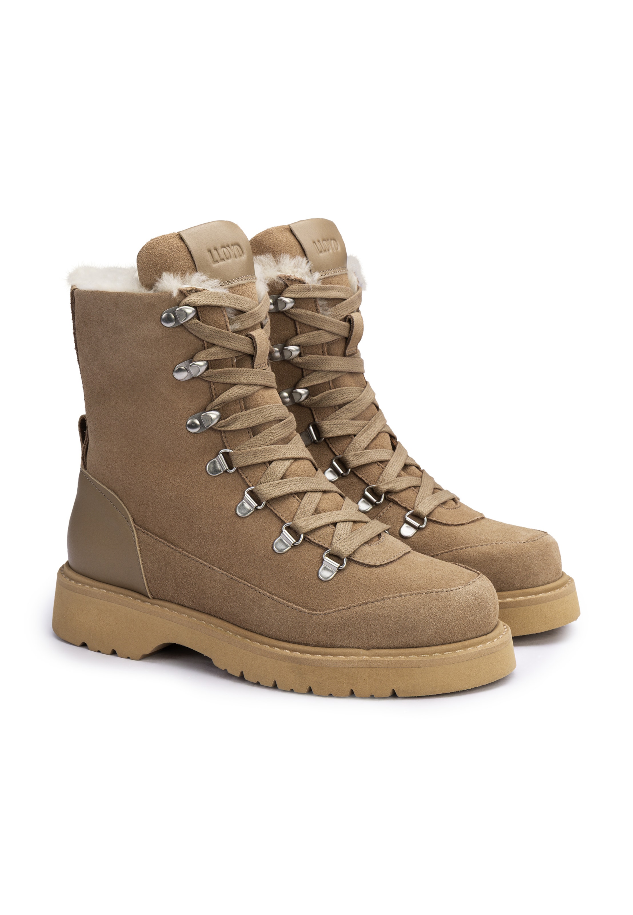 Bottes à lacets 'ALURA 345 L' LLOYD en beige