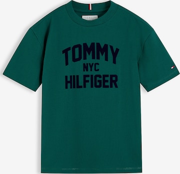 TOMMY HILFIGER T-Shirt in Grün: Vorderseite