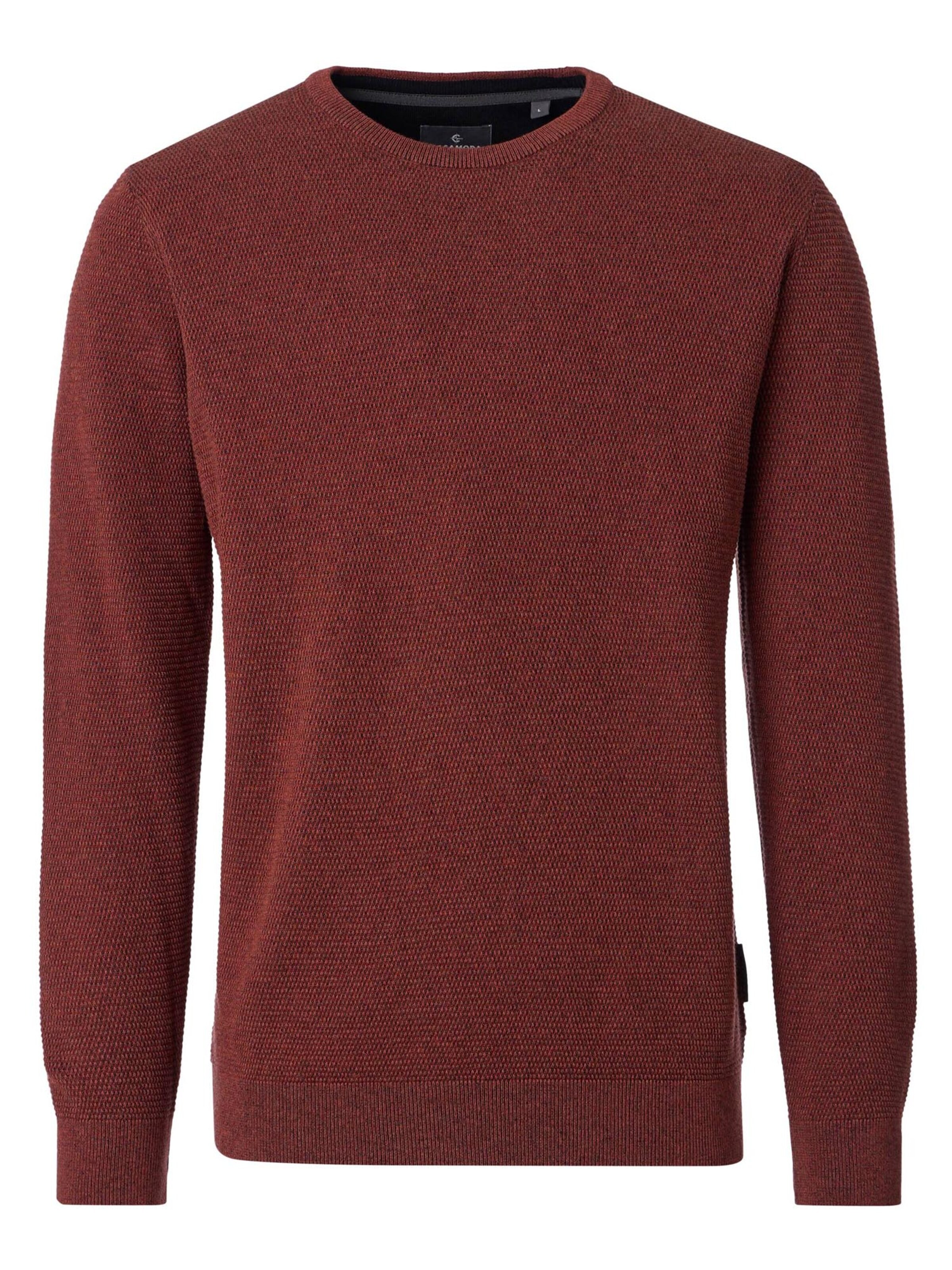 CASAMODA Trui 'Basic' in Rood: voorkant