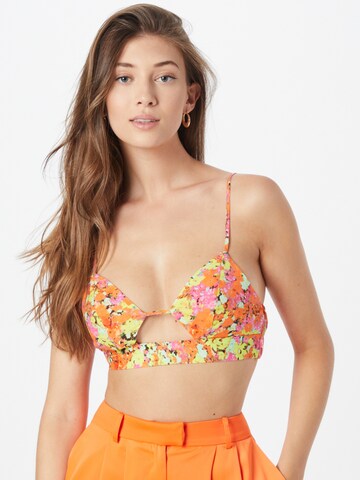 Haut Nasty Gal en orange : devant