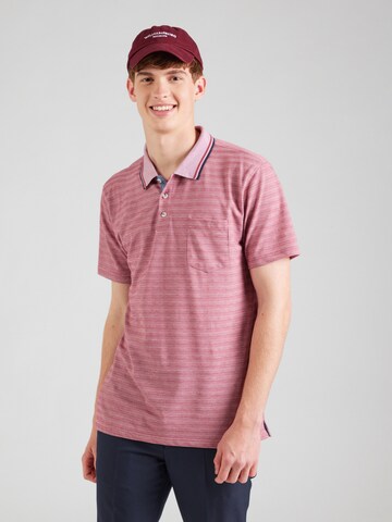 Jack's Poloshirt in Rot: Vorderseite
