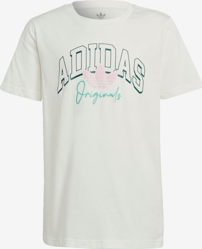 ADIDAS ORIGINALS Shirt 'Coliate Graphic Bf' in Green / Off white, Item view