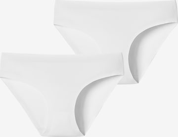 SCHIESSER Panty 'Invisible Cotton' in White: front