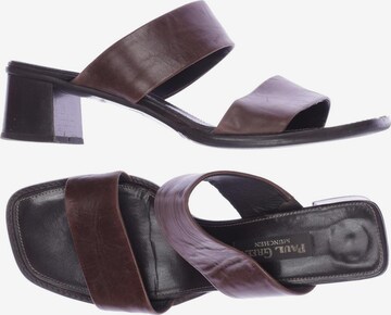 Paul Green Sandals & High-Heeled Sandals in 41,5 in Brown: front