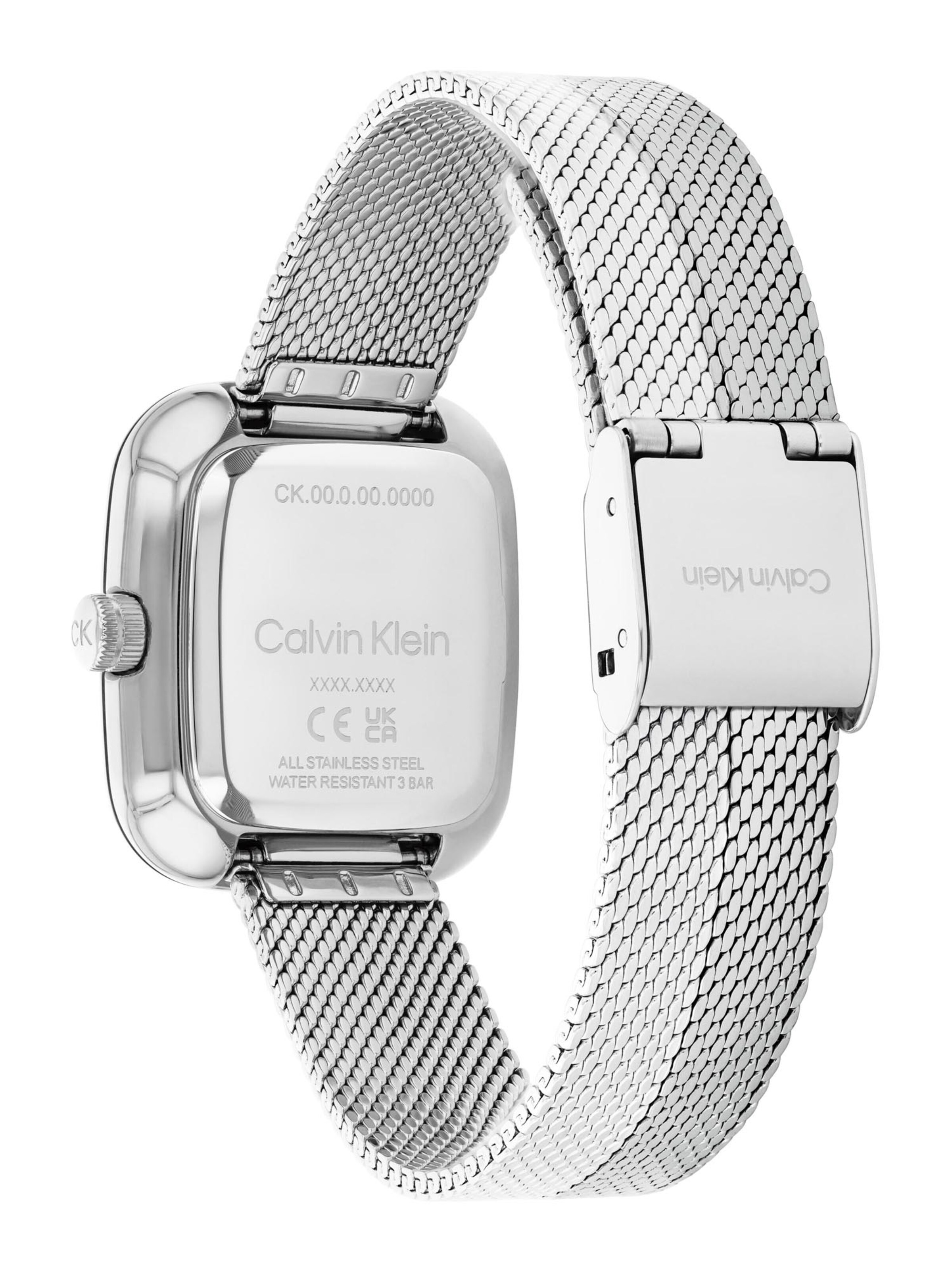 Calvin Klein Uhr 'ADORE' in Silber