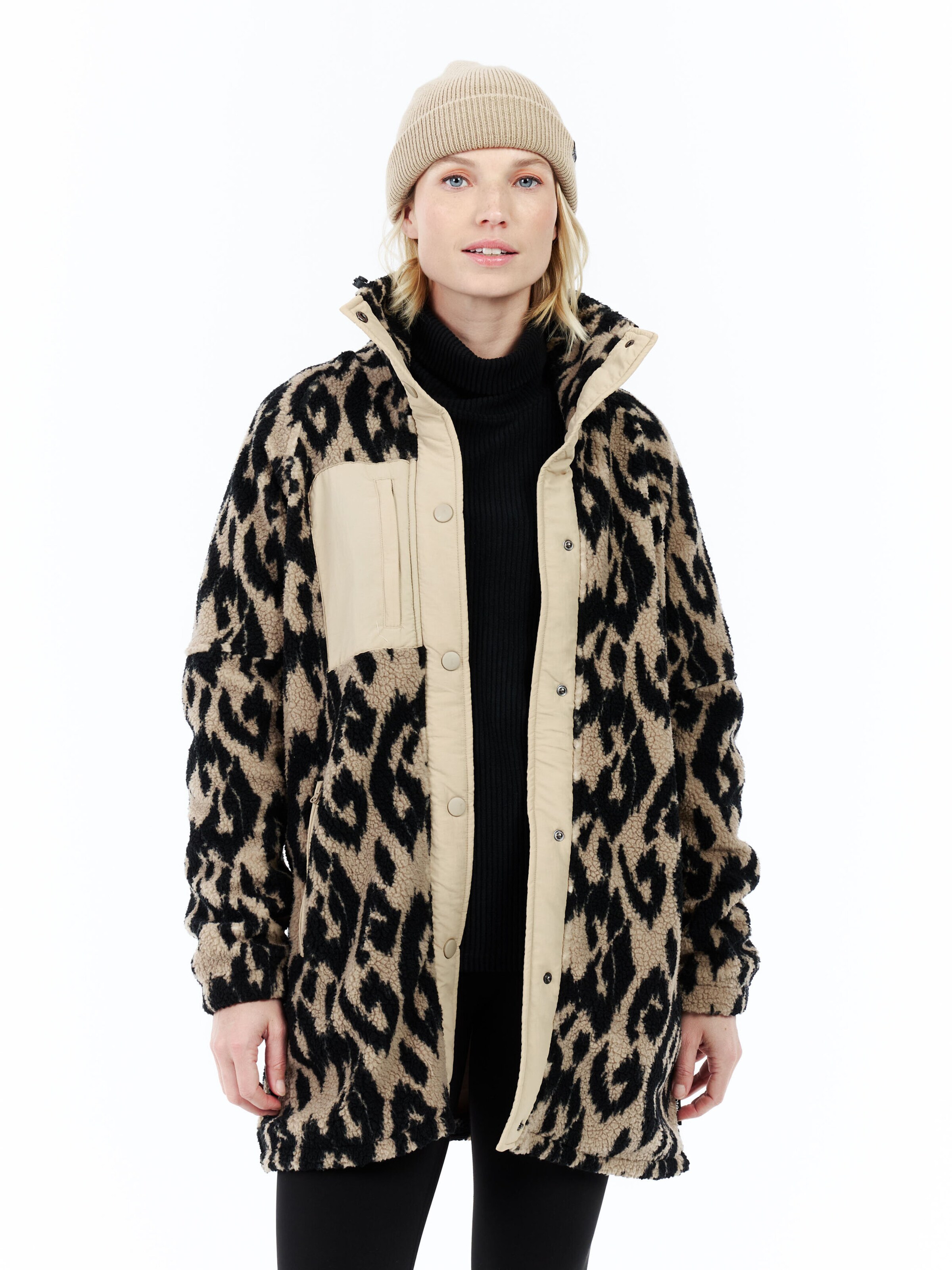 PROTEST Winterjas 'PRTKai' in Zwart