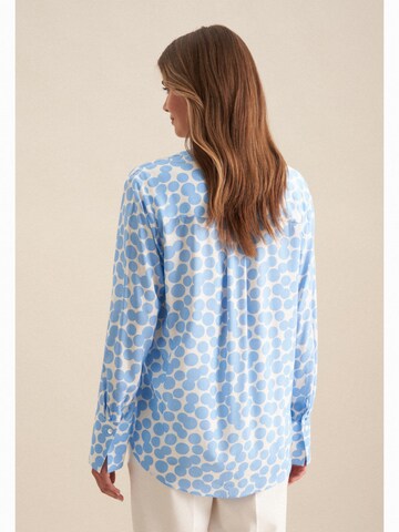 SEIDENSTICKER Bluse 'Rose' in Blau