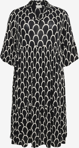 Robe 'Kerry' KAFFE CURVE en noir : devant