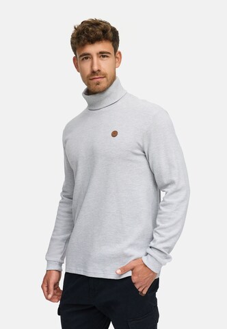 INDICODE JEANS Shirt 'INGuadalupe' in Grijs