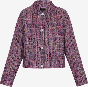 fainaPrijelazna jakna - ljubičasta boja: prednji dio