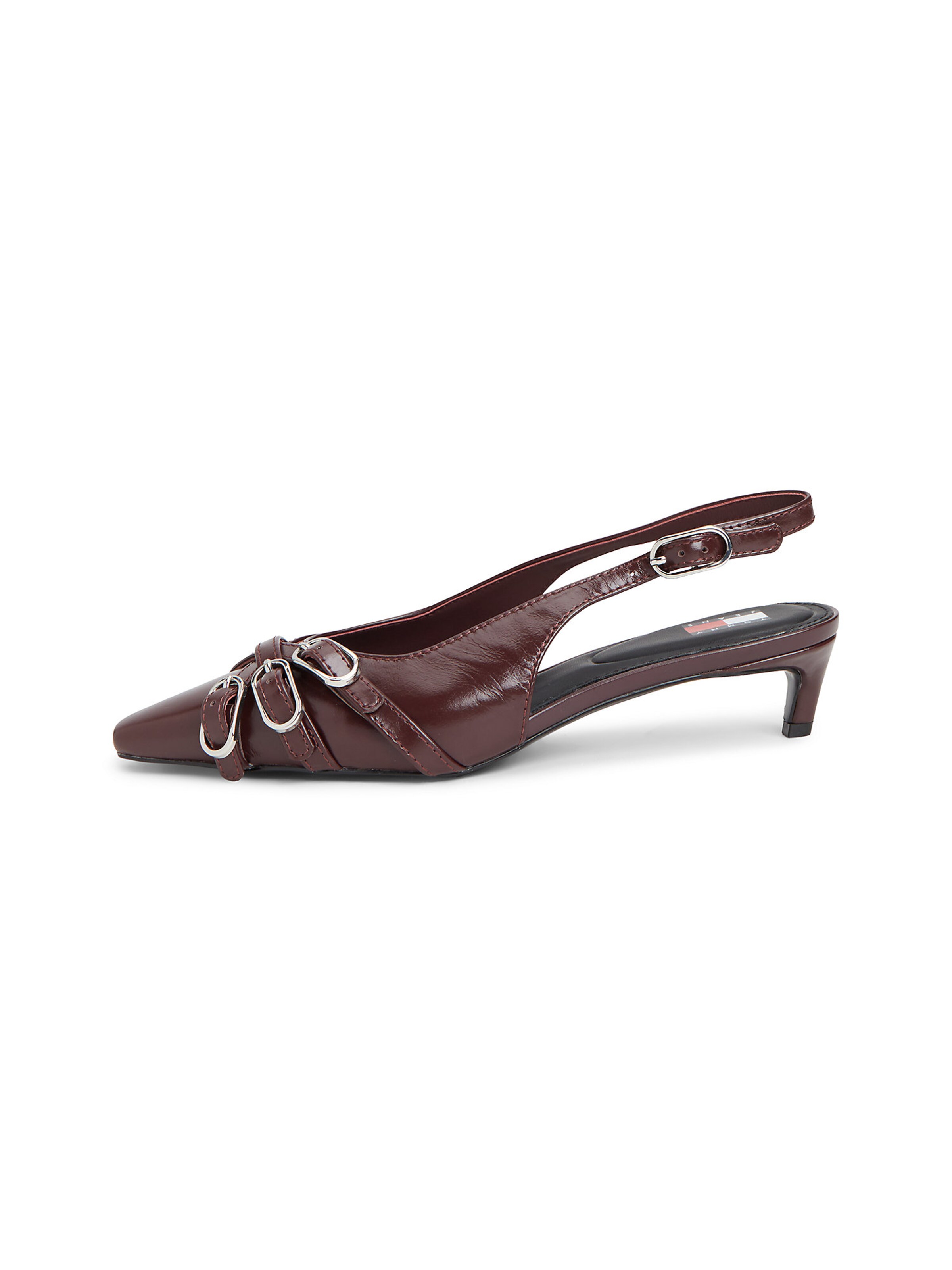Tommy Jeans Slingback pumps in Red: front