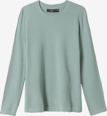 Bershka Sweater in Green: front