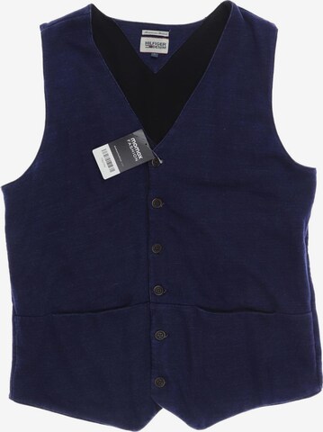 Tommy Jeans Vest in L in Blue: front