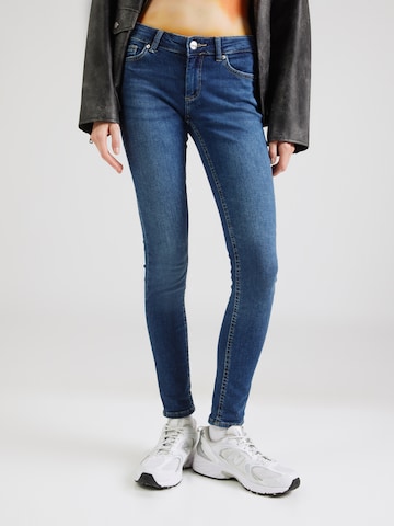 Skinny Jeans 'ONLBLUSH' de la ONLY pe albastru: față