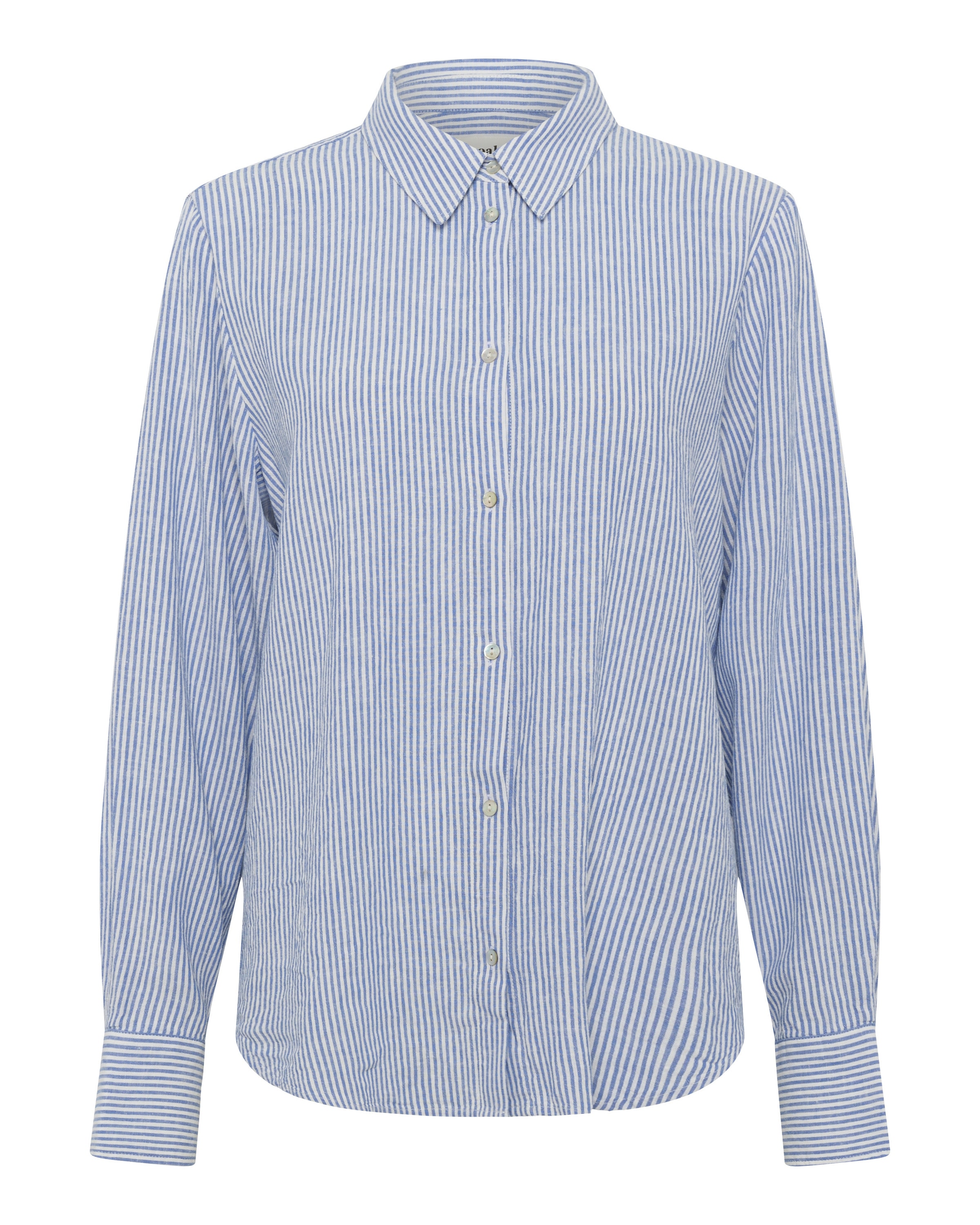 Chemisier 'Aria' SOAKED IN LUXURY en bleu : devant