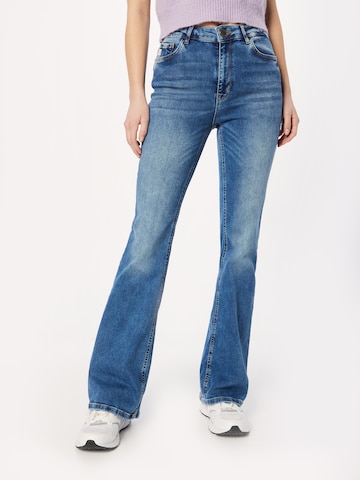 Goldgarn Flared Jeans 'Lindenhof' i blå: framsida