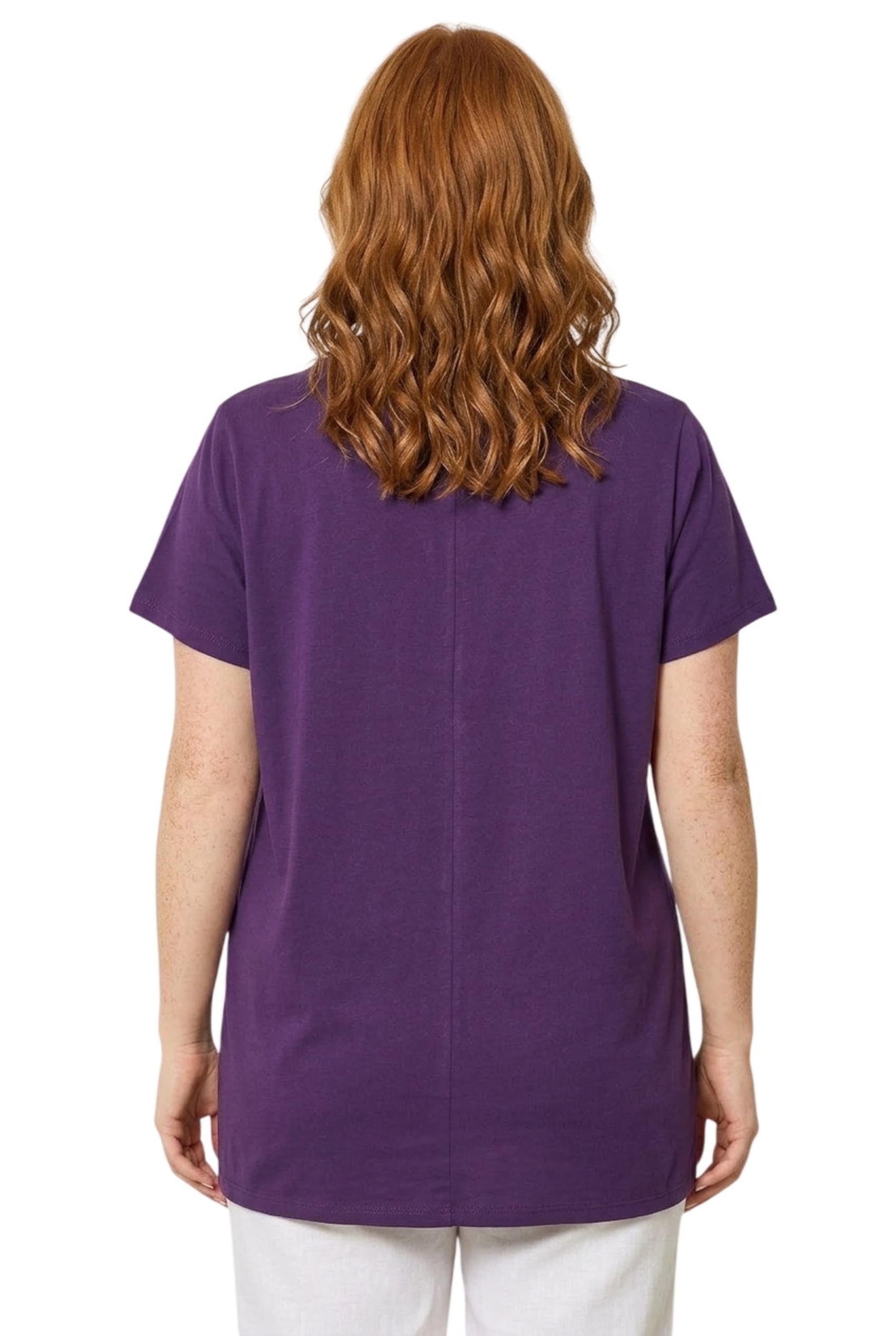 Stil Diva Shirt in Lila