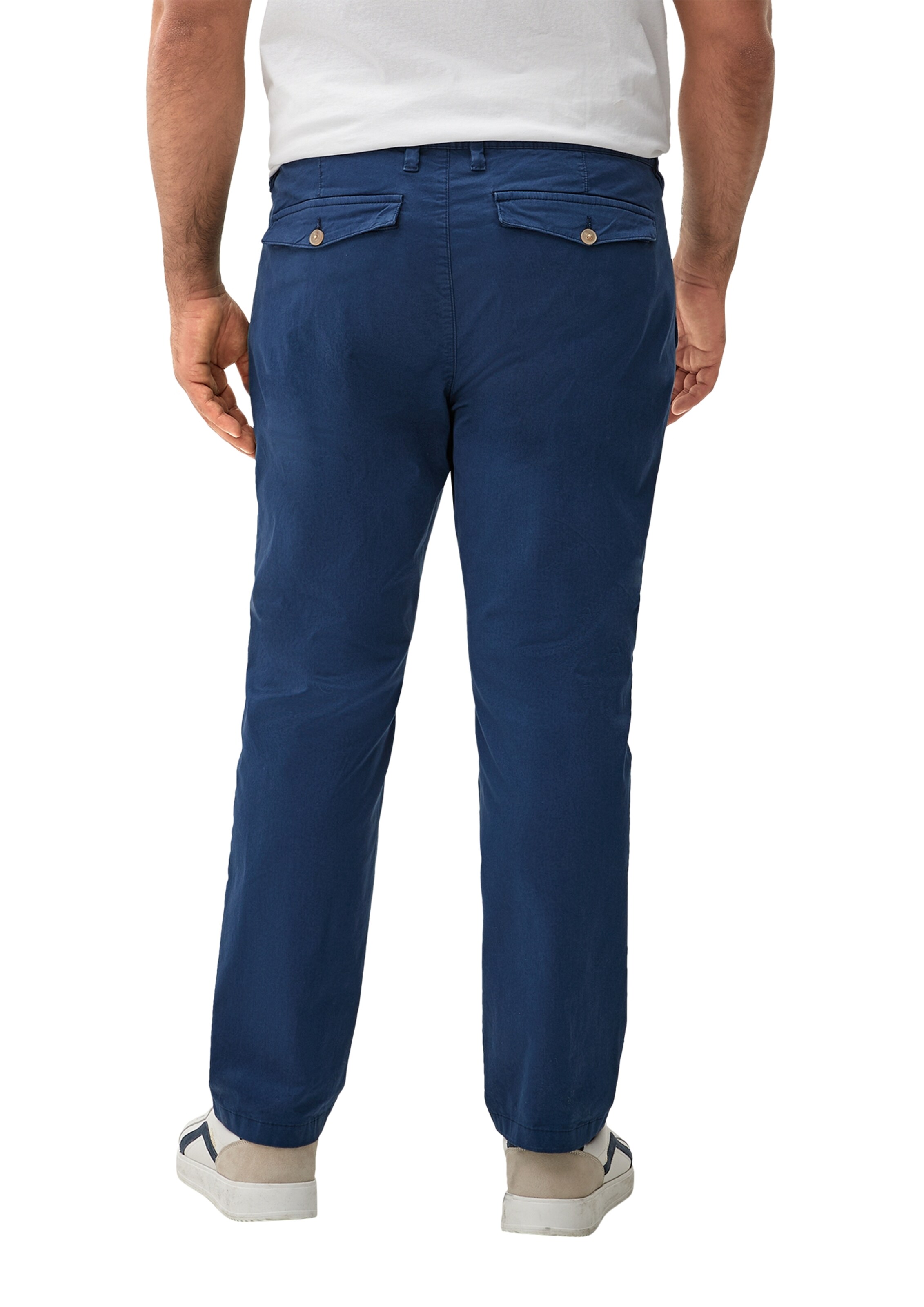 Effilé Pantalon à pince s.Oliver en bleu