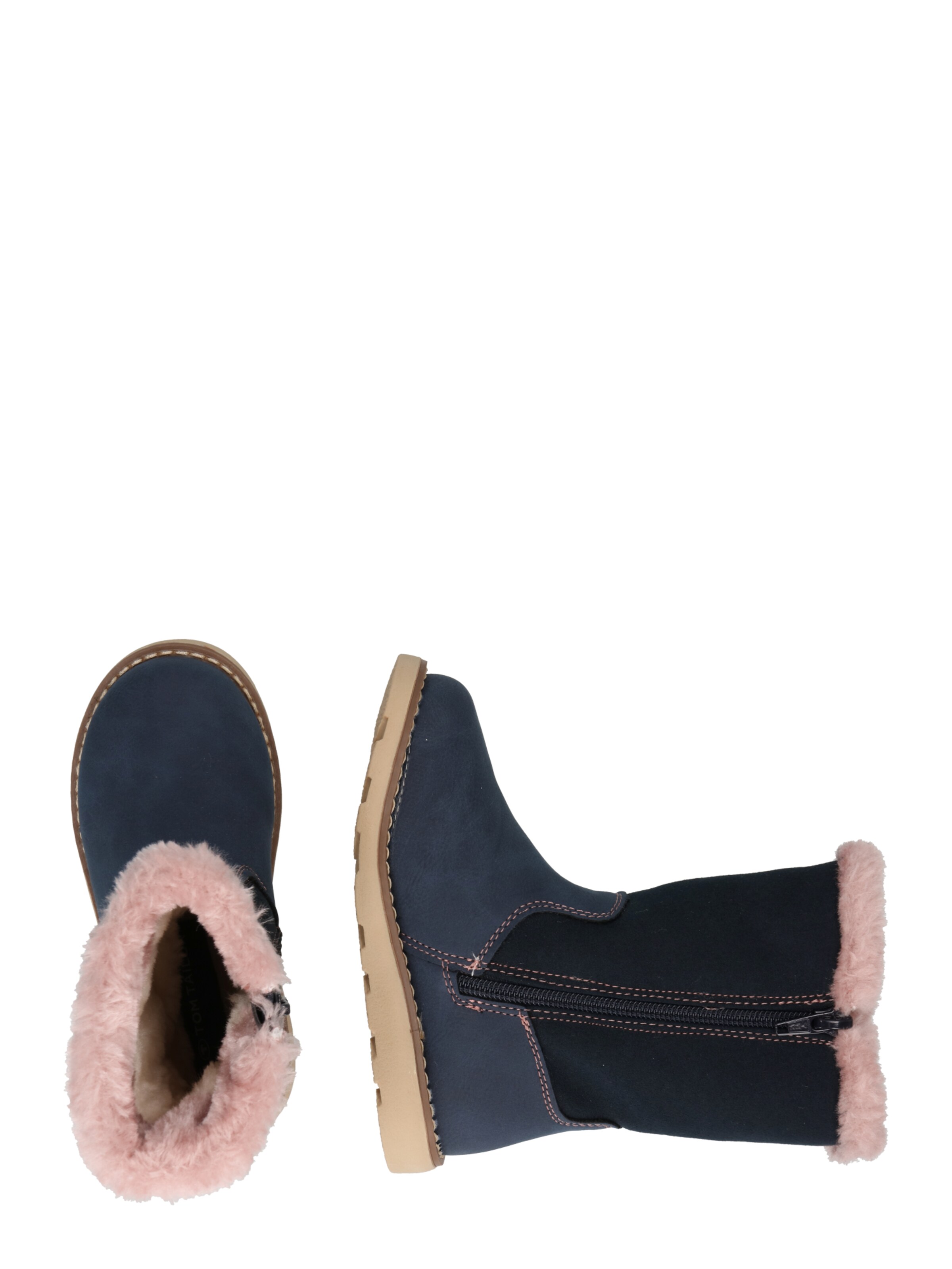 Bottes de neige TOM TAILOR en bleu