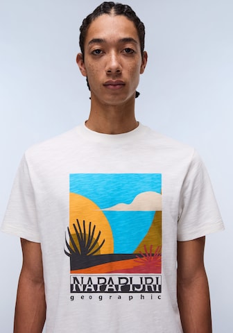 NAPAPIJRI Shirt 'S-Arbia' in White