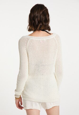 Pull-over IZIA en blanc