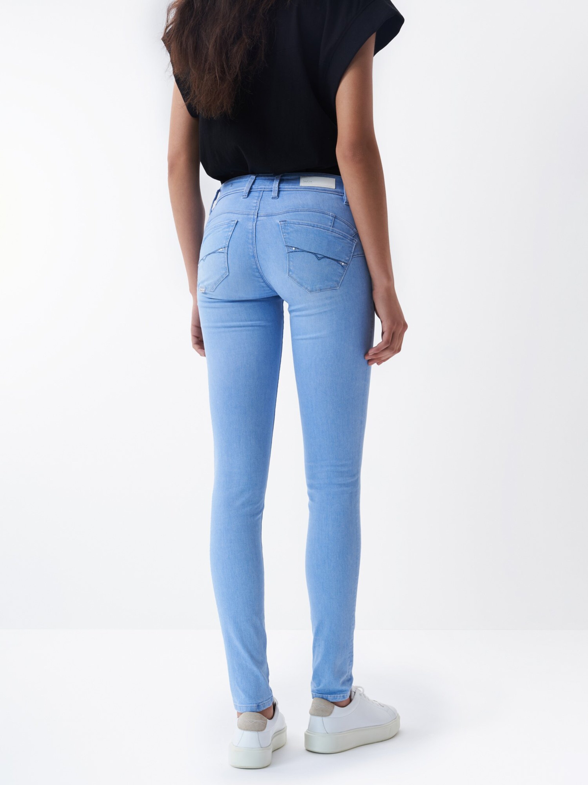 Frauen Jeans Salsa Jeans 'WONDER' in Blau - CL35293 Frauen Jeans Salsa Jeans 'WONDER' in Blau - CL35293