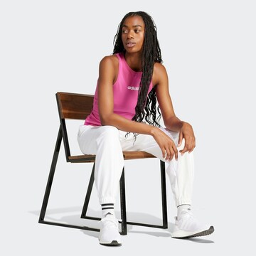 ADIDAS SPORTSWEARTapered Sportske hlače 'ESSENTIALS' - bijela boja