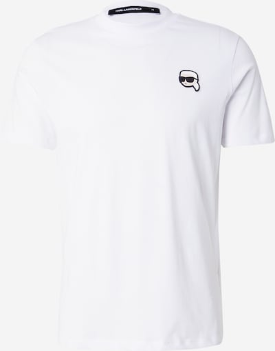 Karl Lagerfeld Camisa em XS em ecru / preto / branco, Vista do artigo