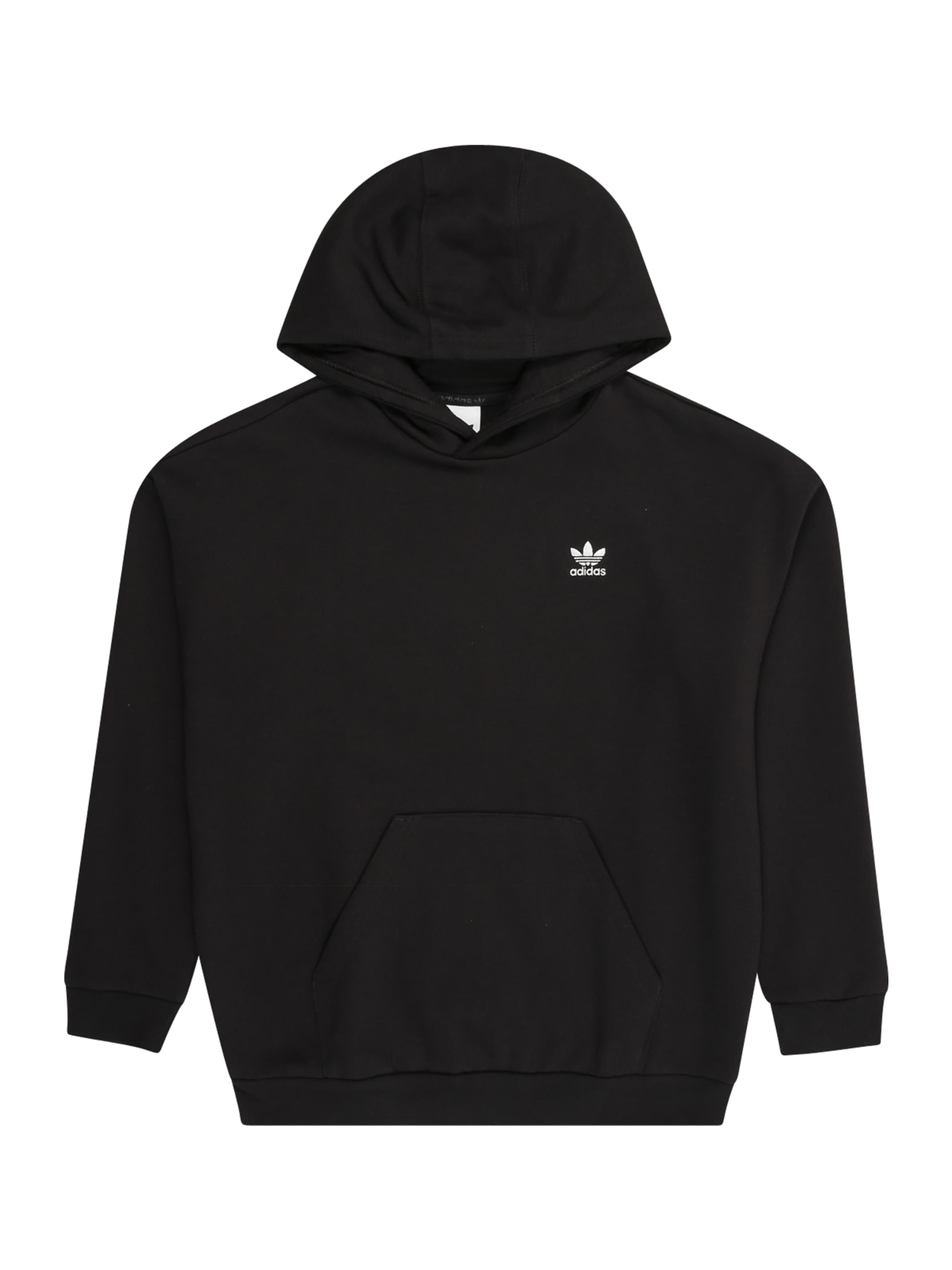 ADIDAS ORIGINALS Суичър в черно: отпред