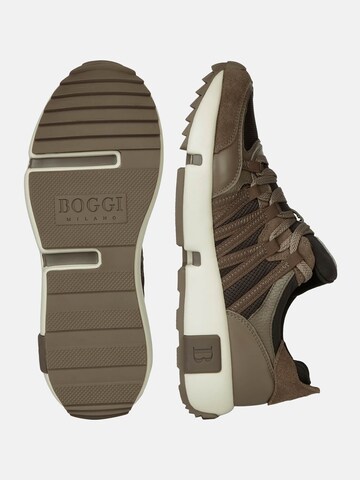 Boggi Milano Sneakers laag in Bruin