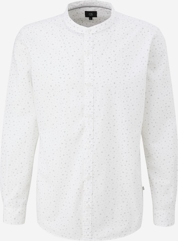 QS Button Up Shirt in White: front